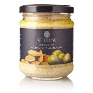 Crema de Aceitunas y Almenras 180gr