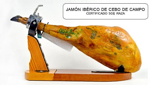 Jamón Ibérico Cebo de Campo Certificado